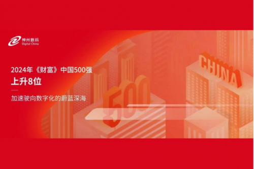 上升8位，z6.com尊龙数码连续八年跻身财富中国500强